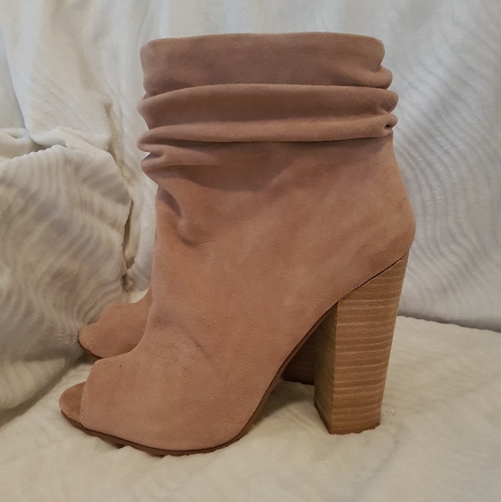 Chinese Laundry Peep Toe Bootie